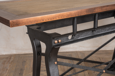 cast iron table