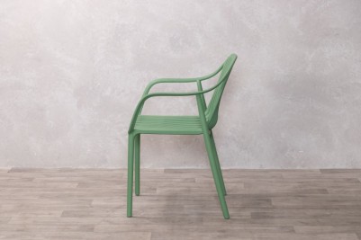 green-chair-side-view