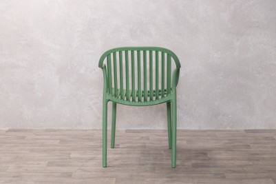 green-chair-back-view