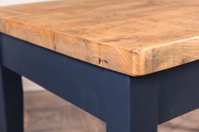 Wooden Top Tapered Leg Medium Dining Table 