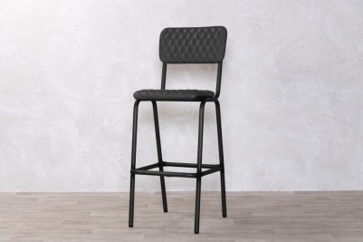 black-princeton-stool