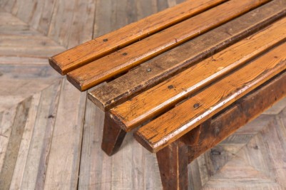 rustic dining bench