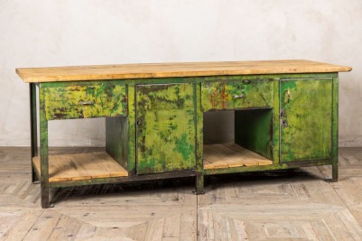 distressed sideboard