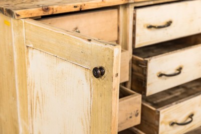 wooden sideboard