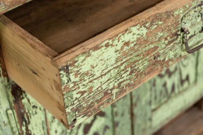 Vintage Industrial Sideboard Dresser