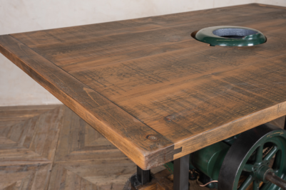 upcycled dining table