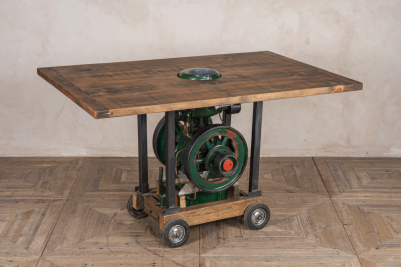 Industrial Engine Bar Table