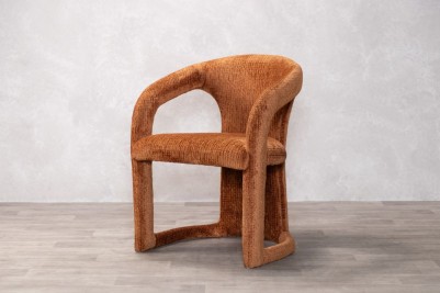 burnt-orange-dining-chair