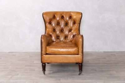 chesterfield-style-tan-armchair-front