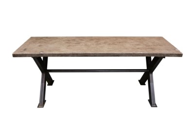 concrete-look-dining-table-with-x-frame-base