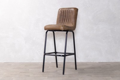 jenson-stool-hickory-brown-front-angle