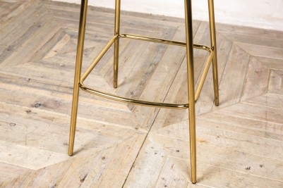 gold frame lily stool