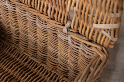 Vintage Brooklands Picnic Basket