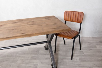 Sheffield X-Frame Dining Table