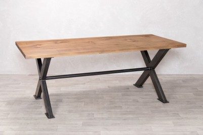 Sheffield X-Frame Dining Table