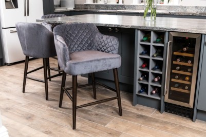 Rouen Quilted Bar Stools