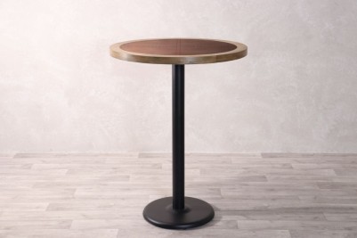 Round Copper Top Café Bar Table Range