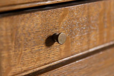 solid-oak-cabinet-with-drawers-close-up