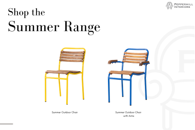 Summer Outdoor Chair with Arms Range