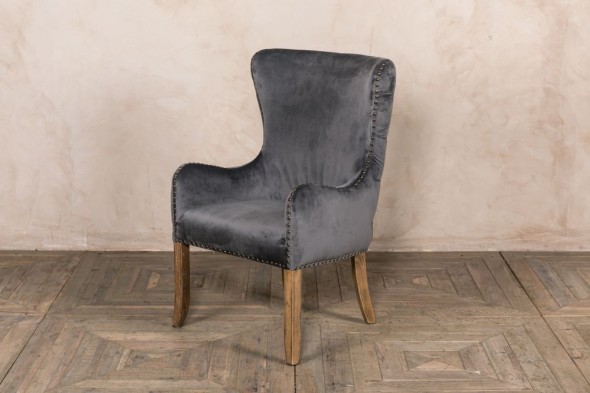 Chamonix Velvet Carver Chair Range