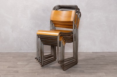 vintage-grey-stacking-chairs