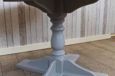 handmade pedestal base table