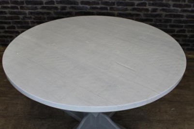white wash cafe table