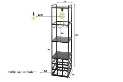 metal-wine-rack-light-dimensions